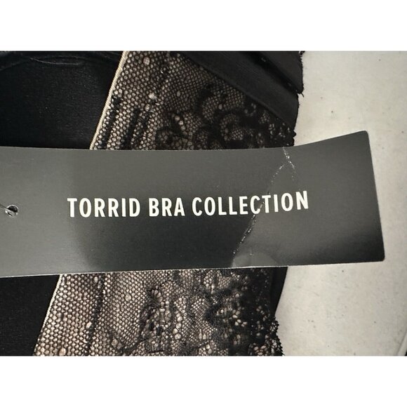 Torrid Black Multi Way Wear Micro Full Coverage Underwire Bra Size 38F - Picture 5 of 10